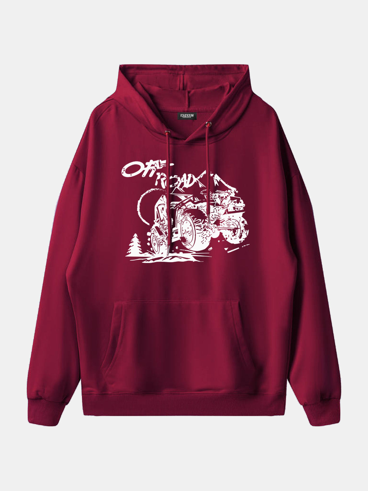 Off-Road Adventure Graphic Hoodie Eleven Oasis