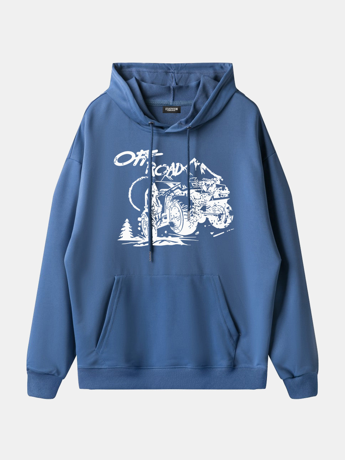 Off-Road Adventure Graphic Hoodie Eleven Oasis