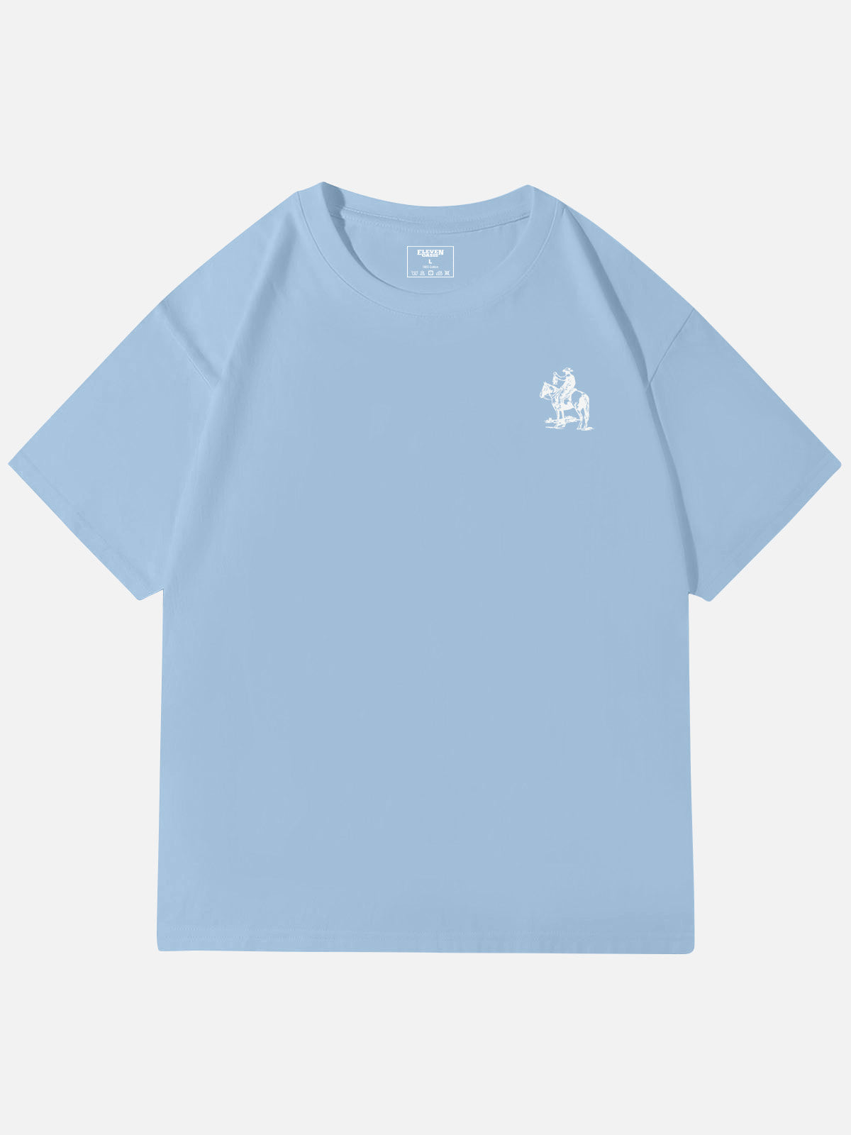 Western Rider Burn Light the Way Cotton T-Shirt Eleven Oasis