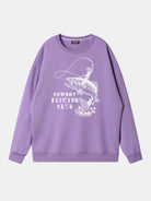 Cowboy Fishing Club Graphic Sweatshirt Eleven Oasis