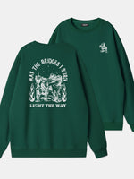Western Rider Burn Light the Way Sweatshirt Eleven Oasis