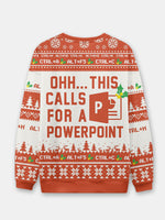 Ugly Christmas Sweater Spreadsheet Excel Spreadsheet Sweatshirt Eleven Oasis