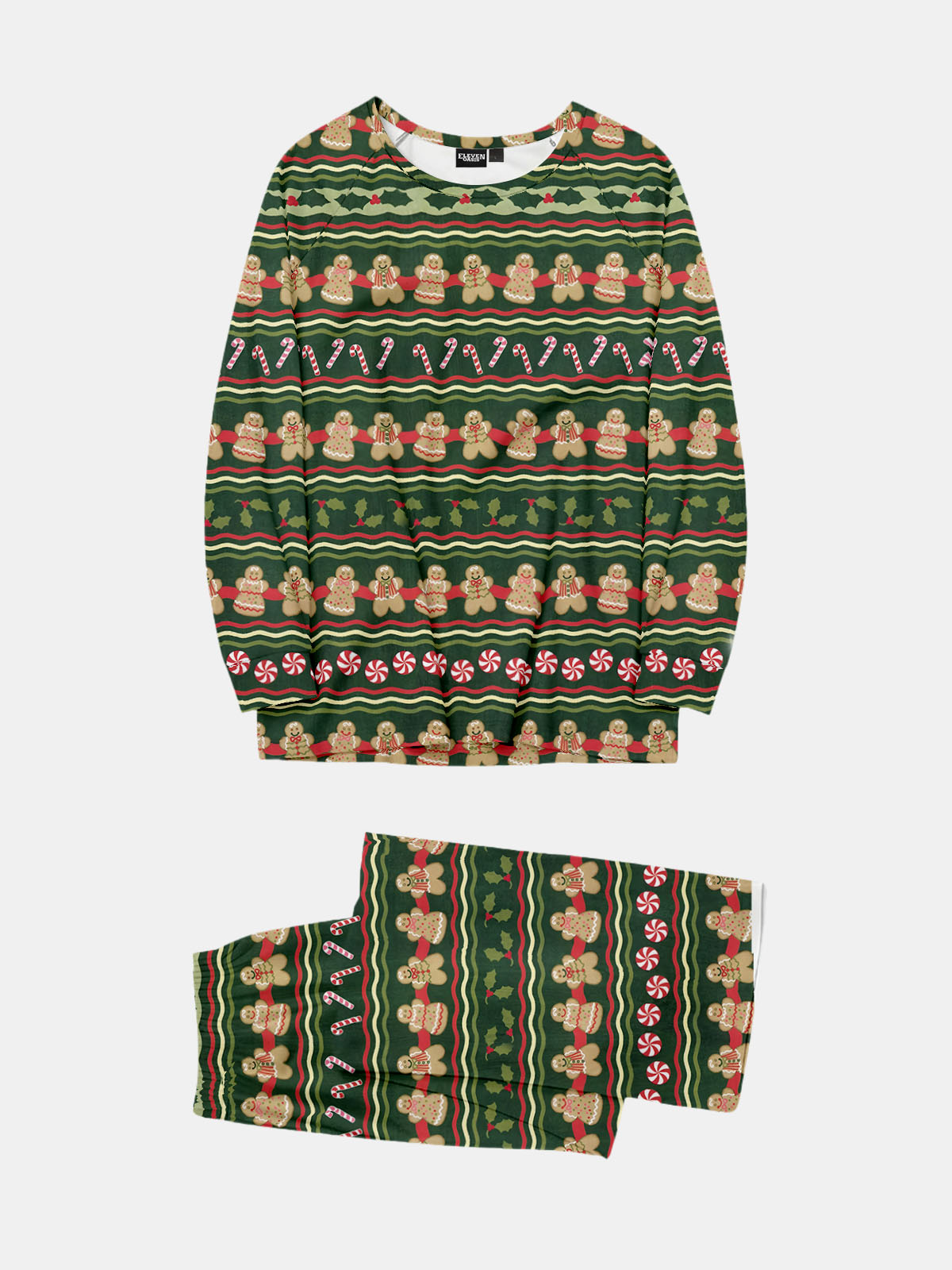 Classic Fair Isle Reindeer Christmas Pajama Set