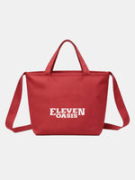 EO Canvas Carry-All Tote Bag Eleven Oasis
