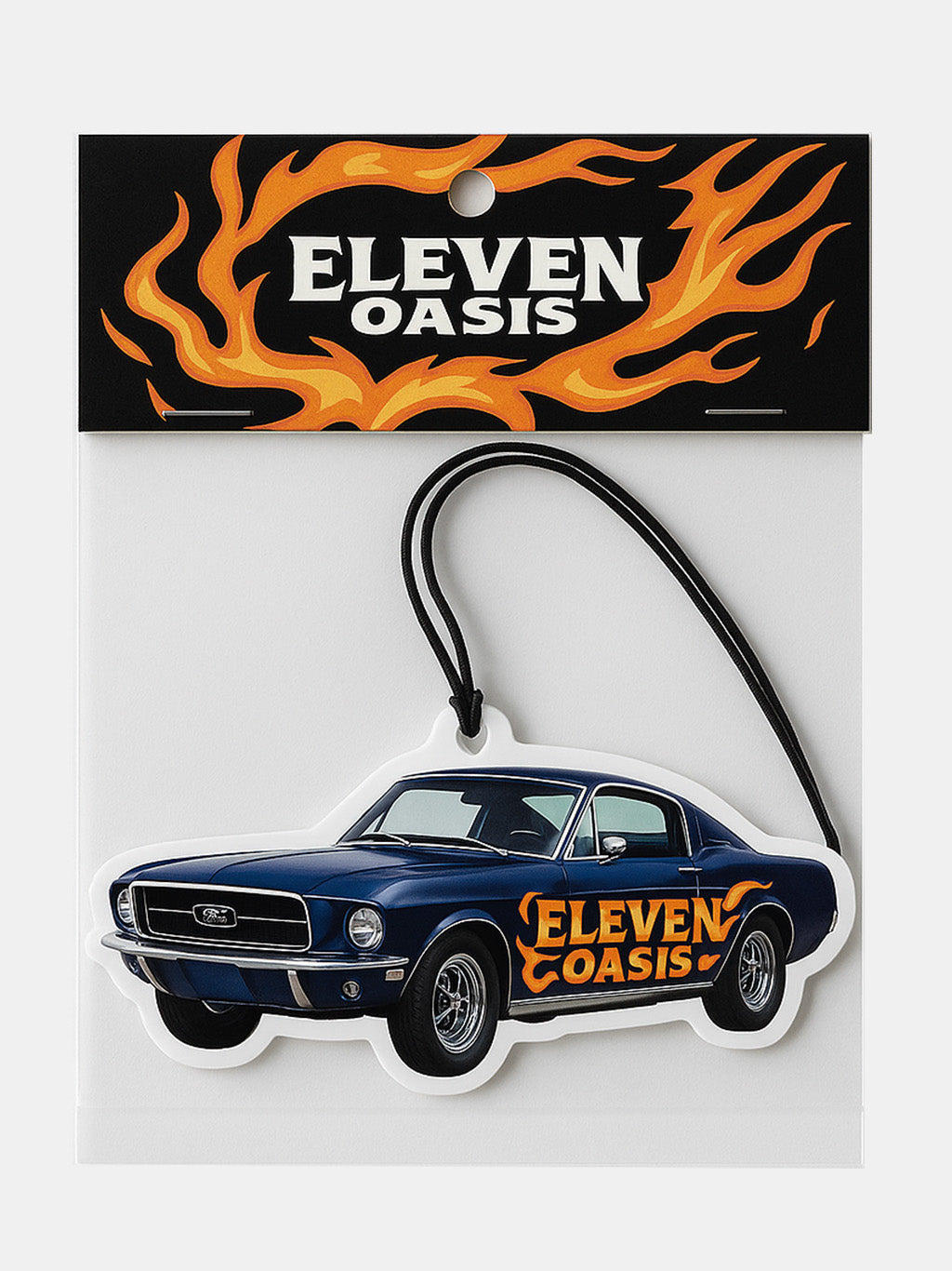 Retro Muscle Car Air Freshener – Blue Cruiser Edition Eleven Oasis