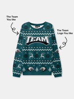 Custom Philadelphia Football Sweatshirt Eleven Oasis