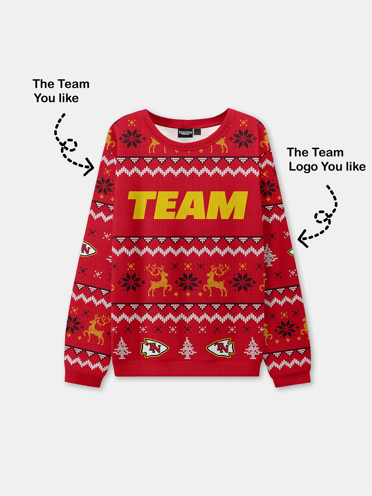 Custom Kansas City Football Sweatshirt Eleven Oasis