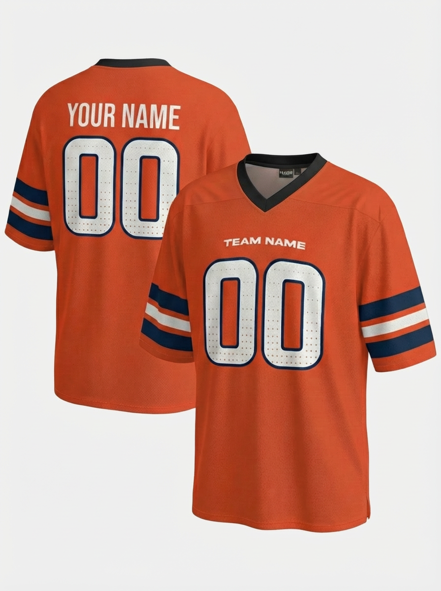 Men's Custom Denver American Football Jersey Top ElevenOasis