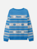 Custom Detroit Logo Football Sweatshirt Eleven Oasis