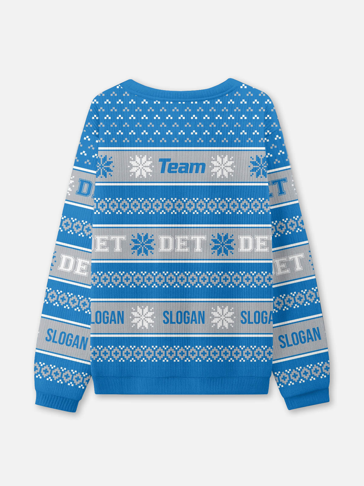 Custom Detroit Logo Football Sweatshirt Eleven Oasis