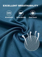 Men's Breathable Mesh Relaxed Fit T-Shirt Eleven Oasis