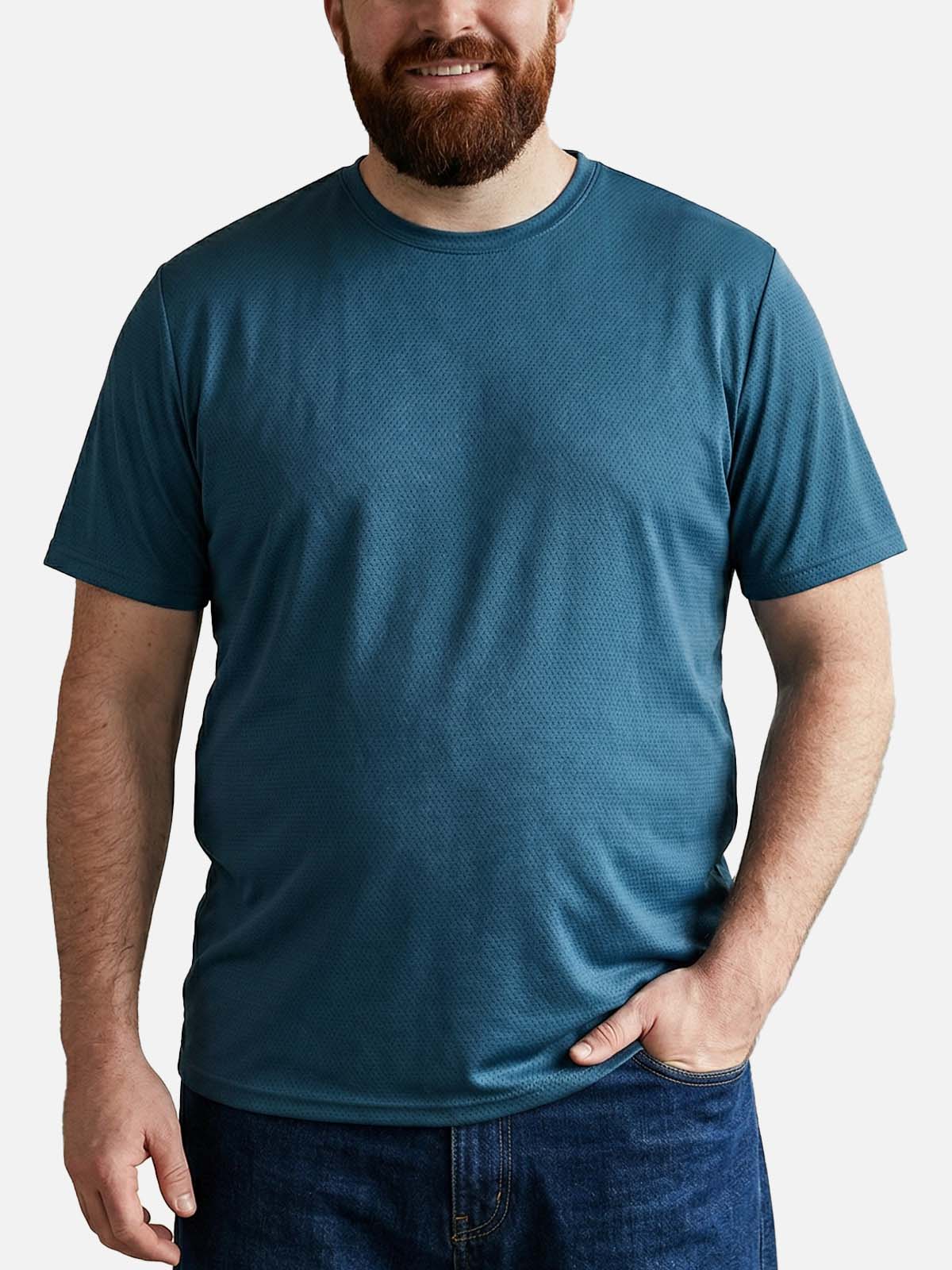 Men's Breathable Mesh Relaxed Fit T-Shirt Eleven Oasis