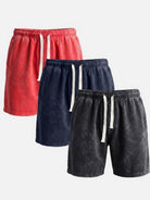 Men's Washed Cotton Drawstring Shorts ElevenOasis