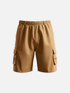 Men's Classic Utility Elastic Waist Cargo Shorts ElevenOasis