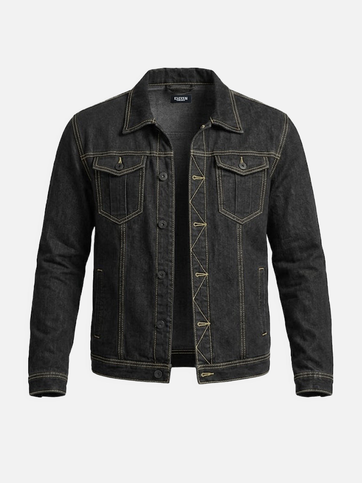 Men's Classic Slim Fit Denim Jacket ElevenOasis