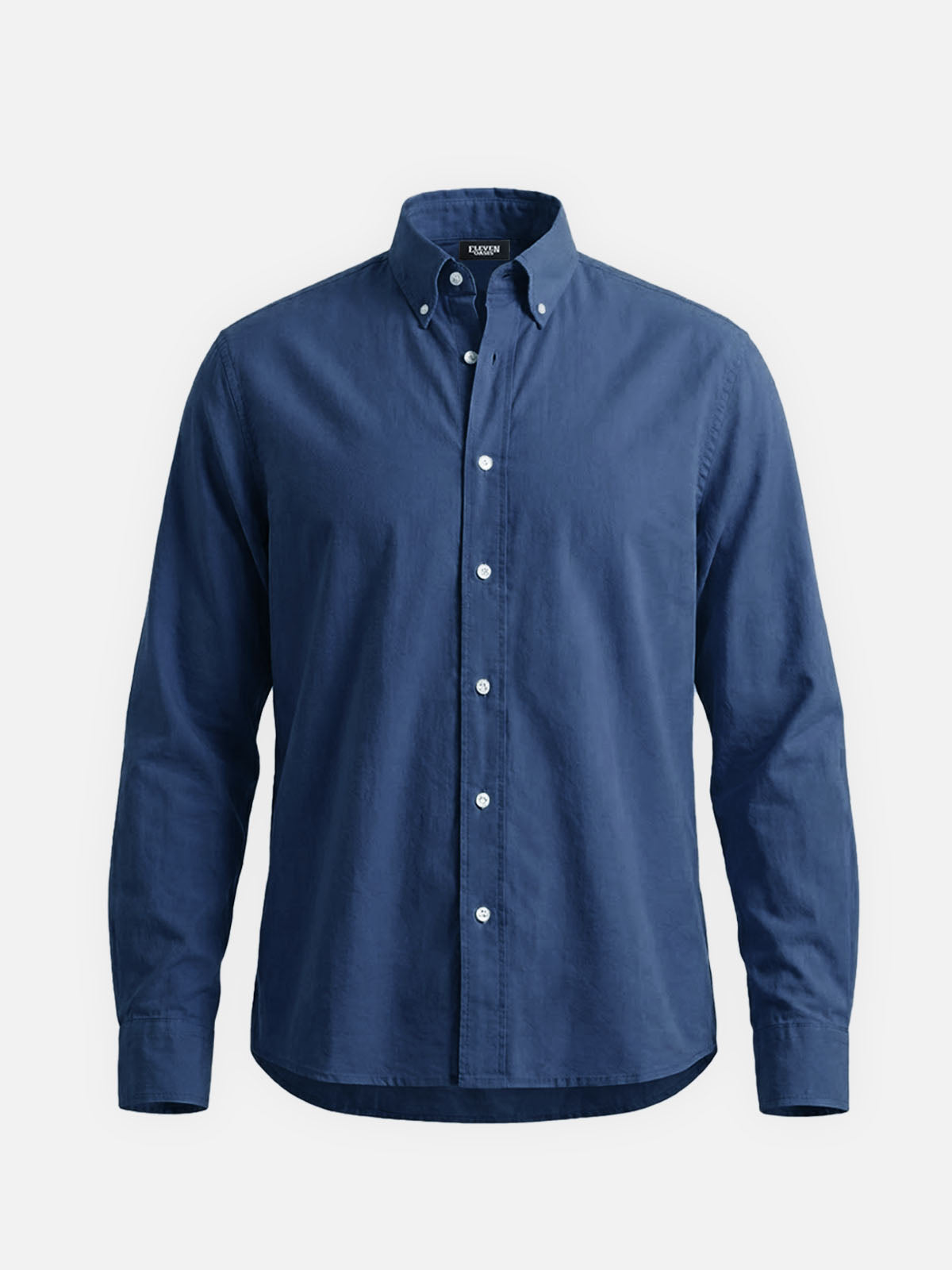 Men's Classic Cotton Button Down Long Sleeve Shirt ElevenOasis