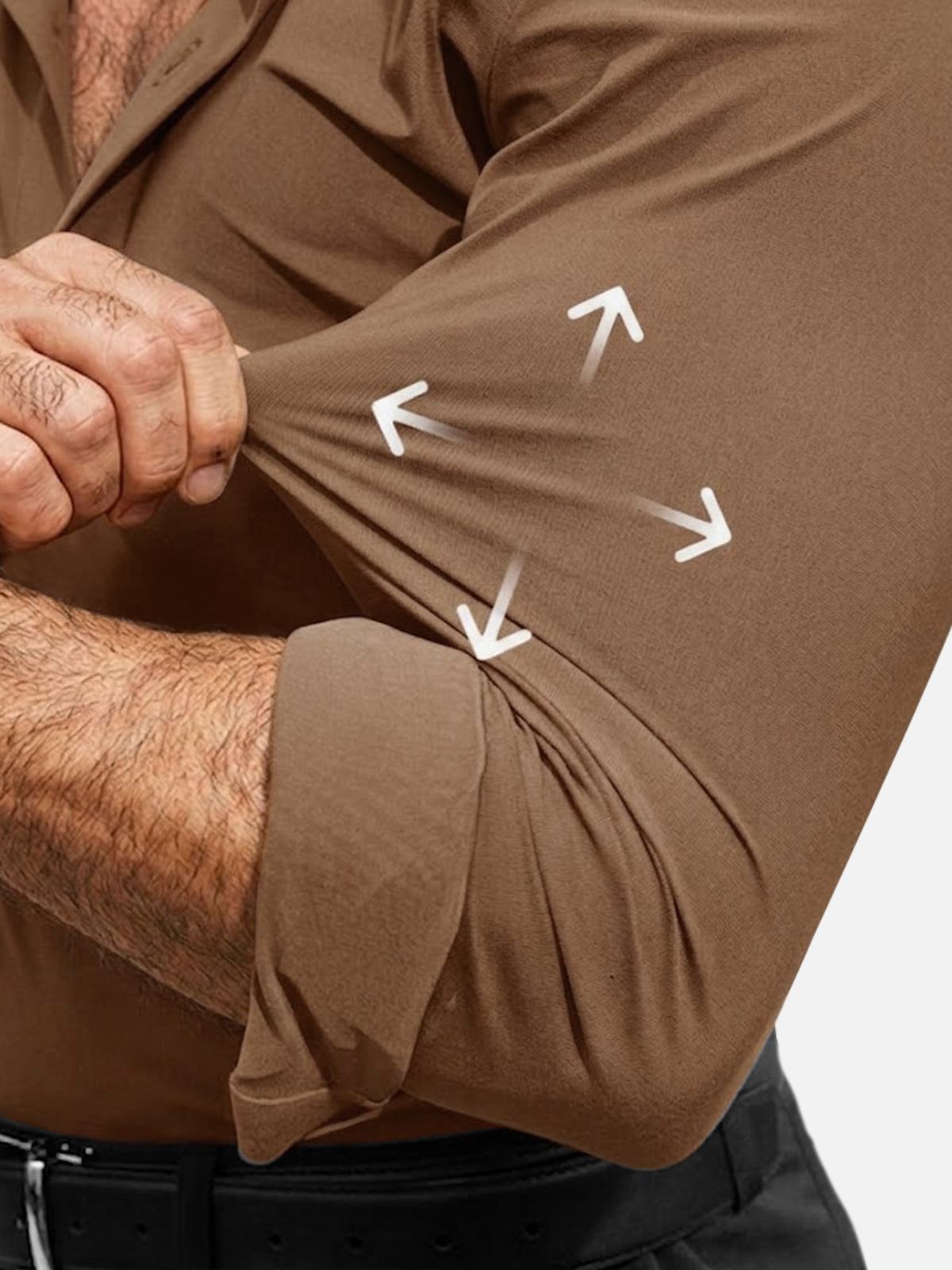 Men's Classic Solid Slim Fit Long Sleeve Shirt Eleven Oasis