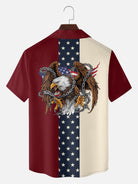 Tall Men's Custom Eagle Americana Short Sleeve Shirt Eleven Oasis