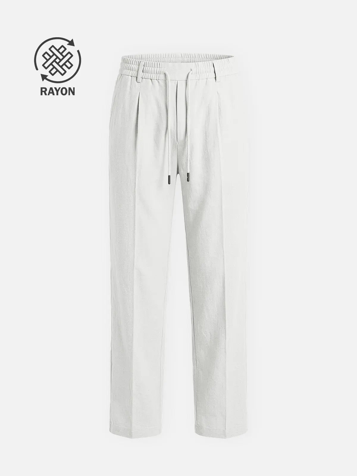Tall Men's Relaxed Rayon Blend Straight Leg Pants Eleven Oasis