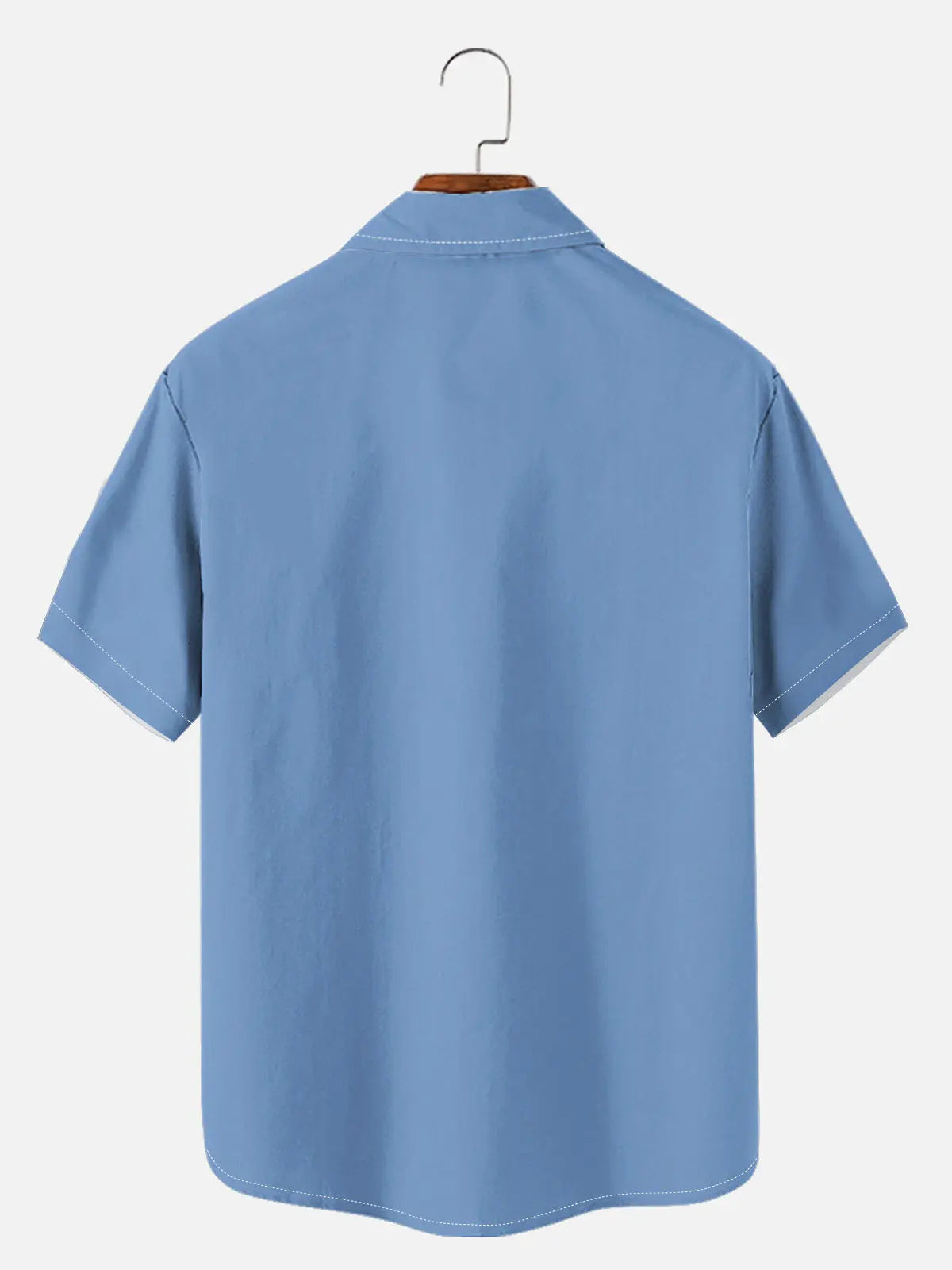 Men's Hawaiian Coconut Tree Oasis Short Sleeve Shirt ElevenOasis