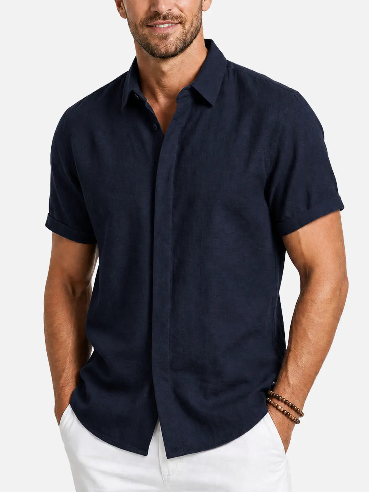 Men's FlexComfort™ Classic Short Sleeve Shirt ElevenOasis