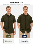 Men's FlexComfort™ Classic Short Sleeve Shirt ElevenOasis