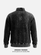 Men's Washed Quarter Zip Sweatshirt Eleven Oasis