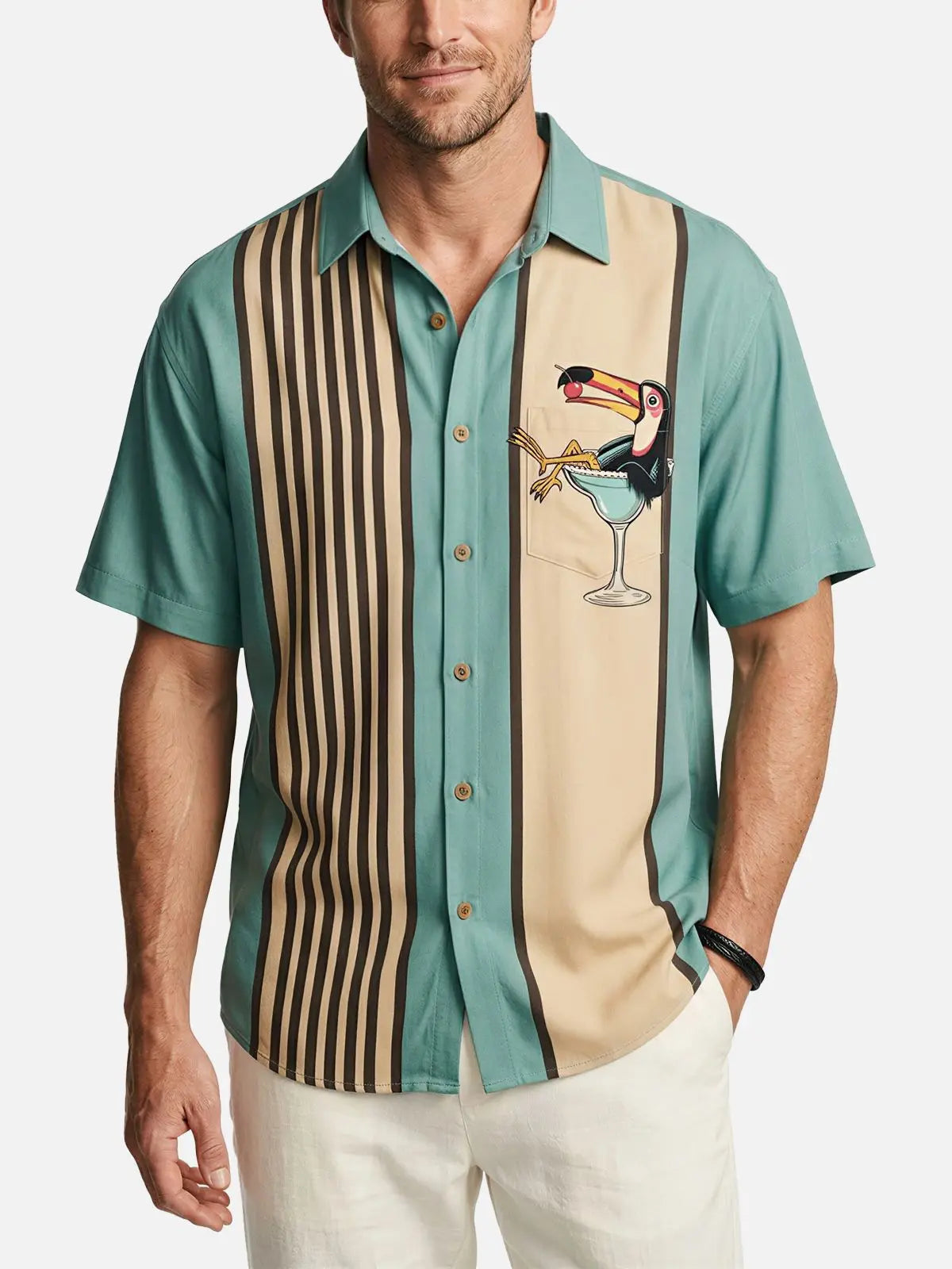 Retro Men's Bowling Shirts | Vintage Style | Eleven Oasis
