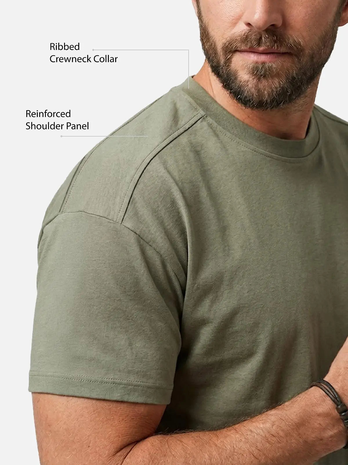 Men's Smooth Stretch Short Sleeve T-Shirt Eleven Oasis