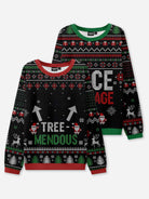 Nice Package & Tree-Mendous Couples Ugly Christmas Sweaters 
