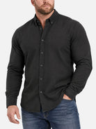 Men's Easygoing 100% Cotton Button Down Shirt 