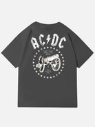 AC/DC For Those About to Rock Vintage Band Cotton T-Shirt Eleven Oasis