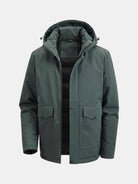 Men's Winter Hooded Insulated Jacket Eleven Oasis