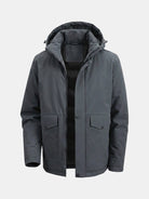 Men's Winter Hooded Insulated Jacket Eleven Oasis