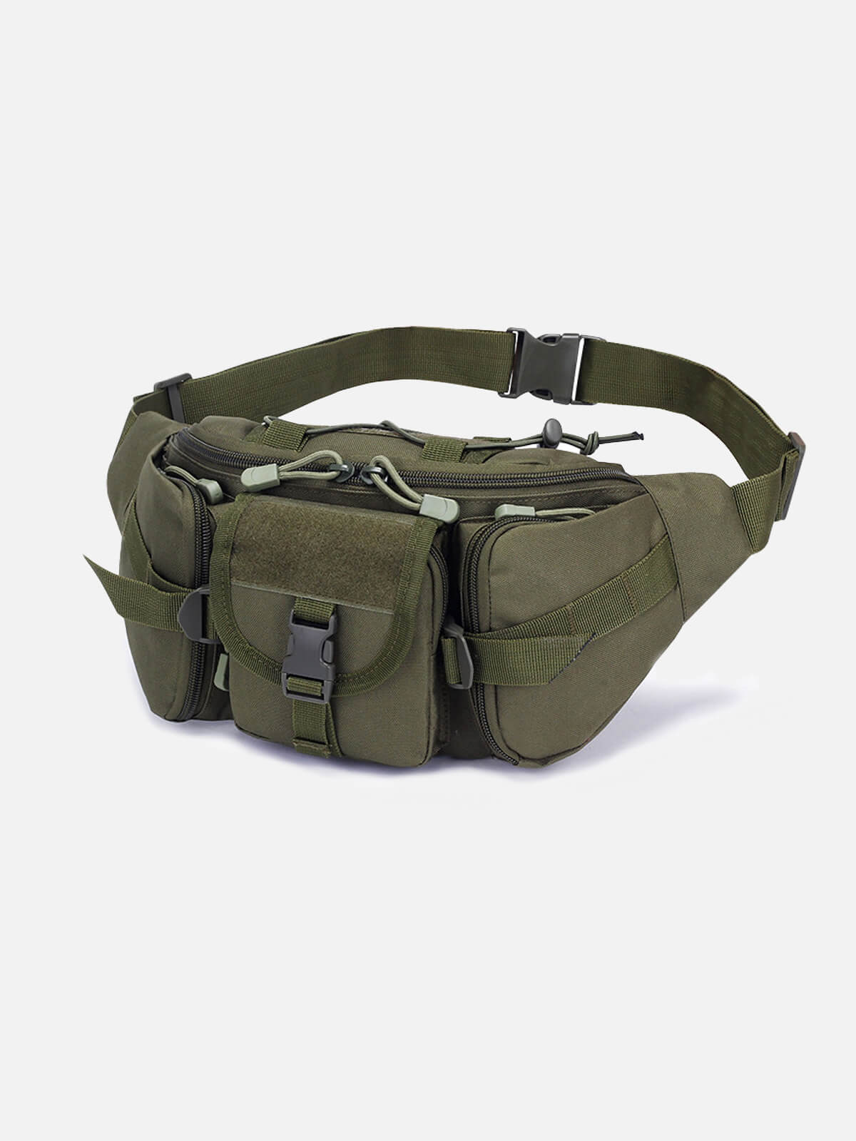 Multi-Pocket Tactical Waist Bag Eleven Oasis