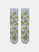 Grinch Faces Novelty Christmas Socks Eleven Oasis