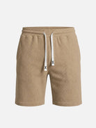 Men's Waffle Knit Drawstring Shorts Eleven Oasis
