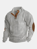 Men's Corduroy-Style Pullover Sweater Eleven Oasis