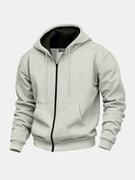 Men's Classic Everyday Zip-Up Hoodie Eleven Oasis