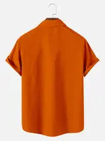 Automotive Stripe Short Sleeve Shirt ElevenOasis