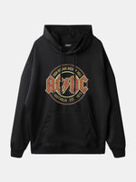 AC/DC High Voltage Vintage Band Hoodie Eleven Oasis