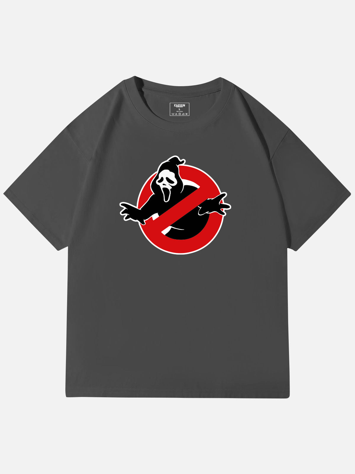 Ghostbusters Ghostface Horror Mashup Cotton T-Shirt Eleven Oasis