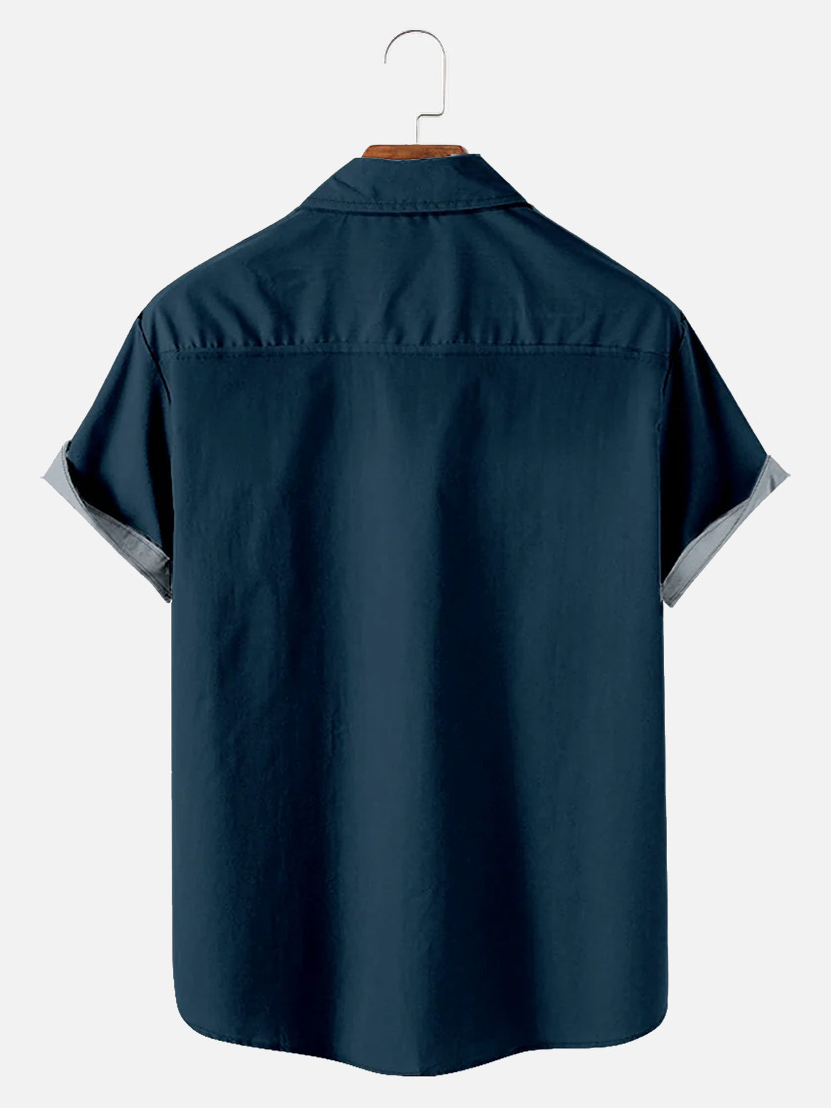 Tall Men's Vintage Beauty Bowling Shirt with Chest Pocket ElevenOasis