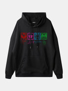 KISS Band Member Faces Vintage Graphic Hoodie Eleven Oasis