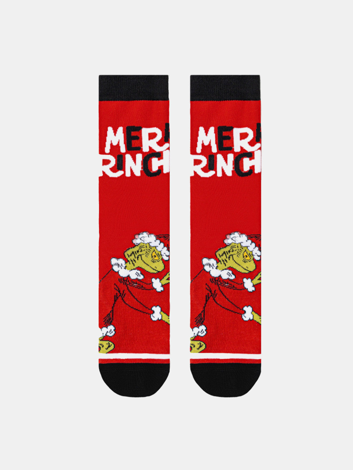 Classic Grinch Christmas Novelty Socks Eleven Oasis