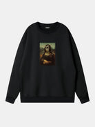 Mona Lisa Rock Parody Sweatshirt Eleven Oasis