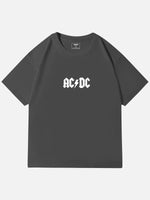 AC/DC Highway to Hell Rock Hand Vintage Band Cotton T-Shirt Eleven Oasis