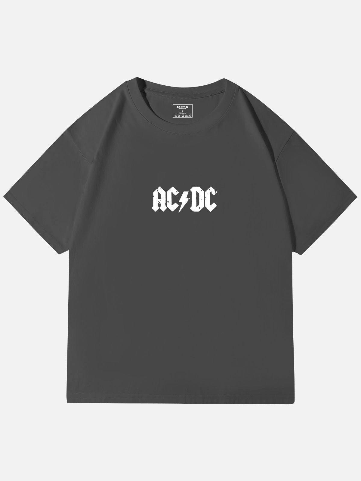 AC/DC Highway to Hell Rock Hand Vintage Band Cotton T-Shirt Eleven Oasis