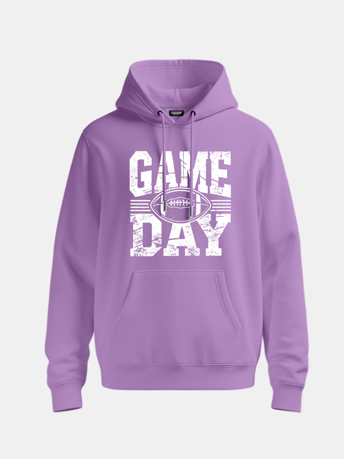 Game Day Football Graphic Hoodie Eleven Oasis