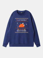 Leftovers Are For Quitters Thanksgiving Sweatshirt Eleven Oasis